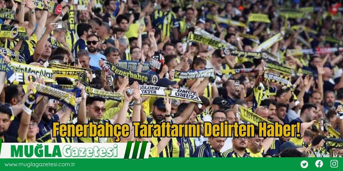 Fenerbahçe Taraftarını Delirten Haber!