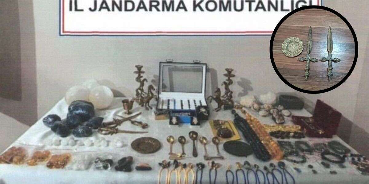 Kaçak Altın Tozu Ve Tarihi Eser Yakalandı: 1 Gözaltı