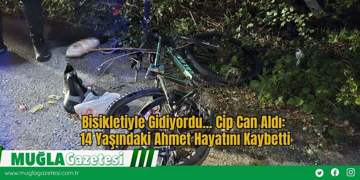 Bisikletiyle Gidiyordu... Cip Can Aldı: 14 Yaşındaki Ahmet Hayatını Kaybetti