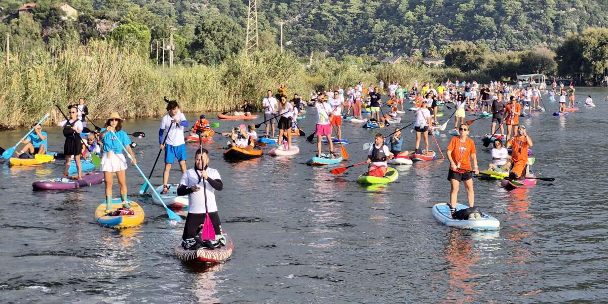 Muğla’da  6. Kano Fest 2025 Rüzgarı Esti