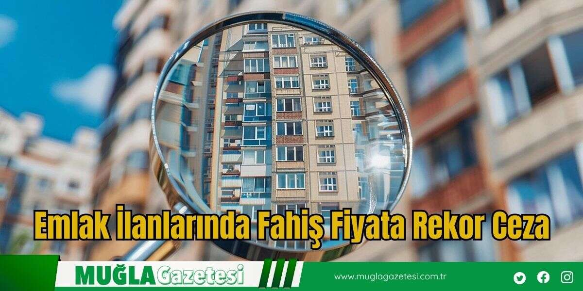 Emlak İlanlarında Fahiş Fiyata Rekor Ceza