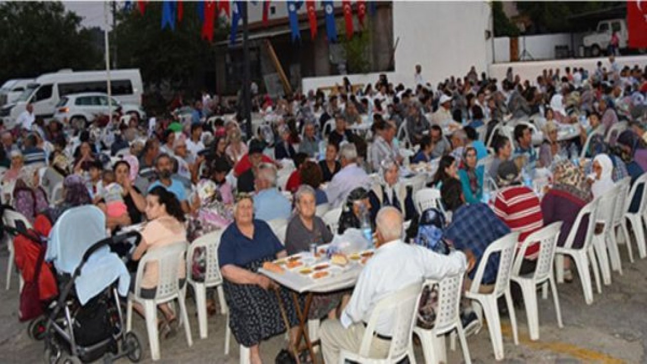 İftar sofrası Bafa’da