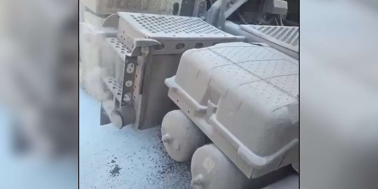 Tır’dan Çıkan Dumanlar Milas’a Bağlı Beçin Mahallesi’nde Paniğe Neden Oldu