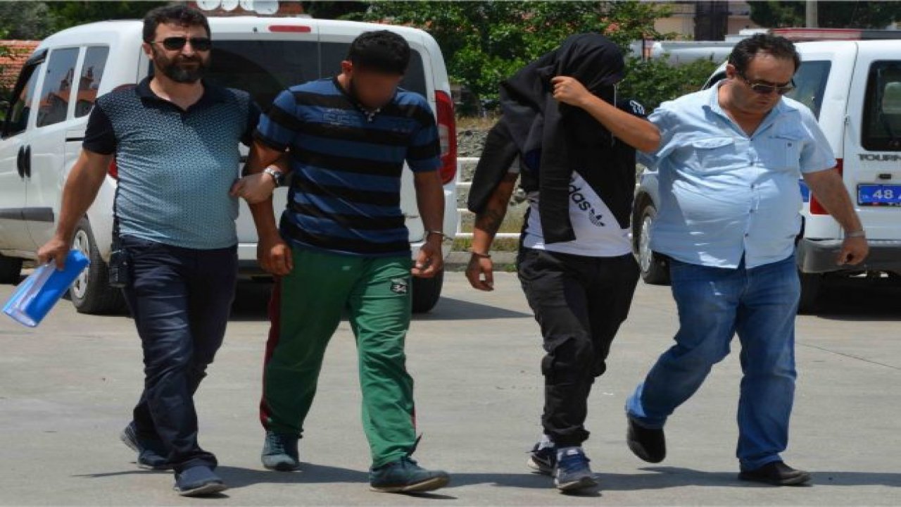 Akü hırsızları yakalandı