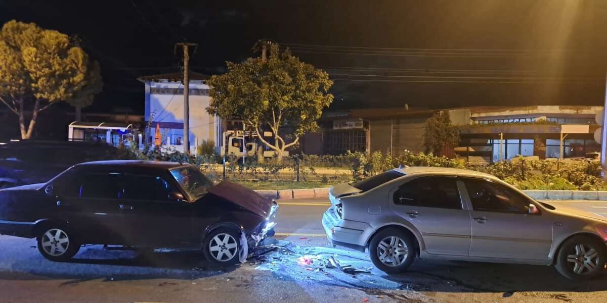 Menteşe'de Zincirleme Kaza: 1 Yaralı