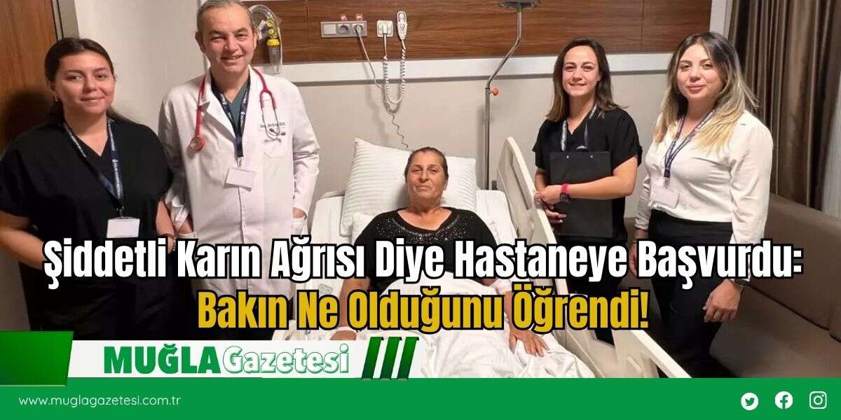 Şiddetli Karın Ağrısı Diye Hastaneye Başvurdu: Bakın Ne Olduğunu Öğrendi!