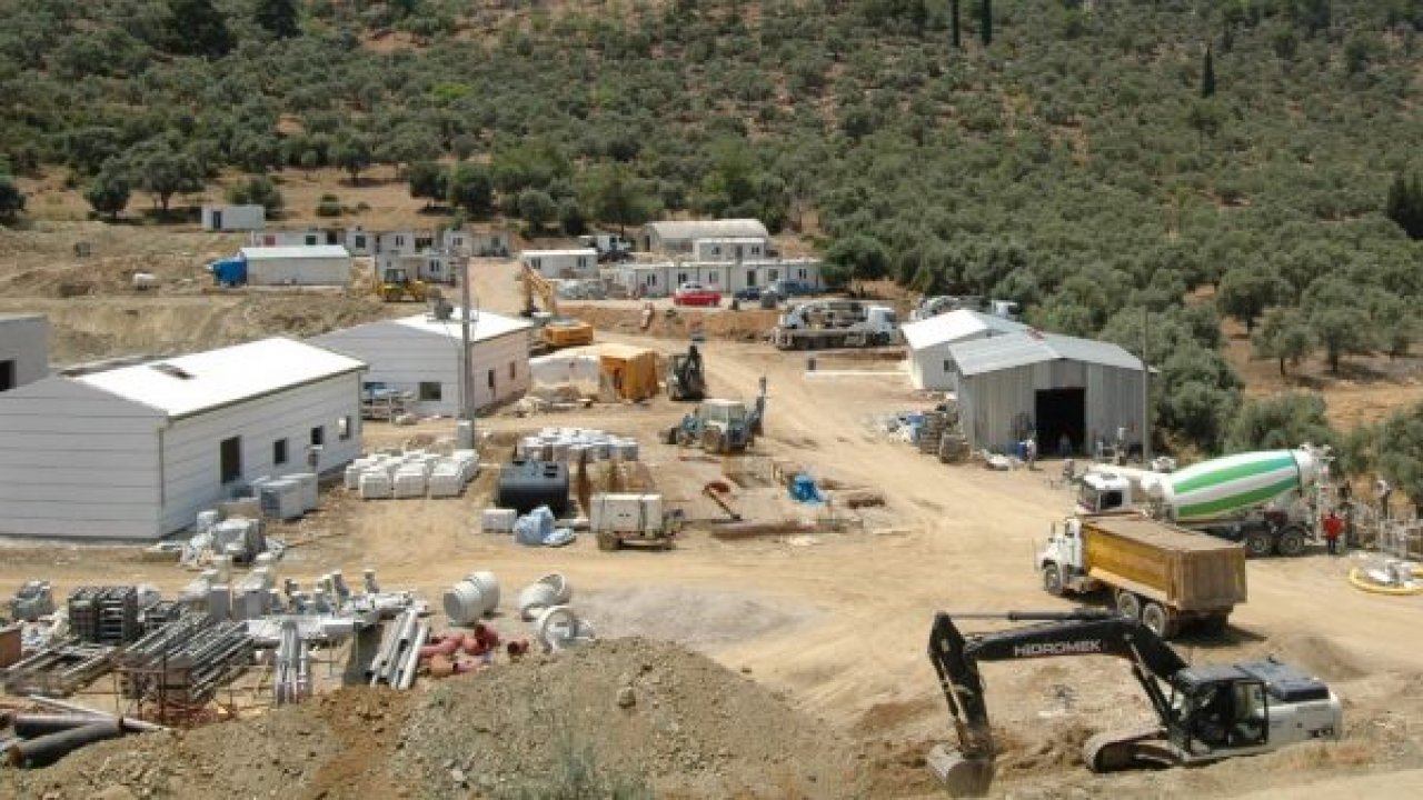 İçme suyu arıtma tesisi yüzde 75 tamamlandı