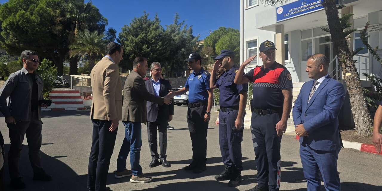 Muğla Valisi Akbıyık, Datça'da İncelemelerde Bulundu