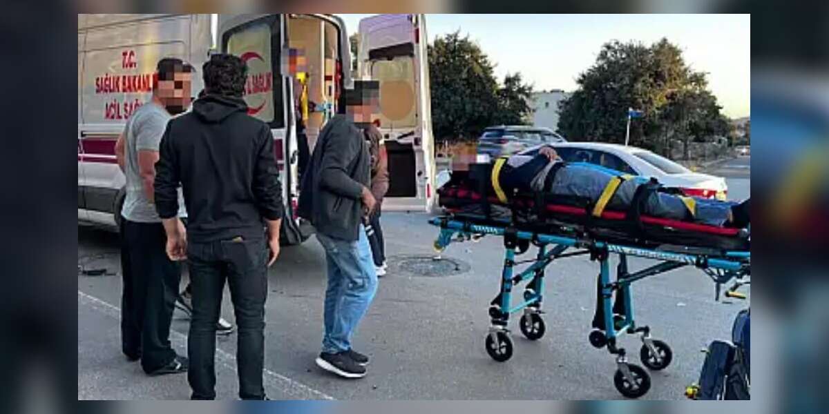 Muğla'da Motorsiklet Kazası 1 Yaralı