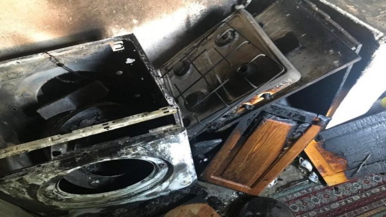 Ortaca’da ev yangını