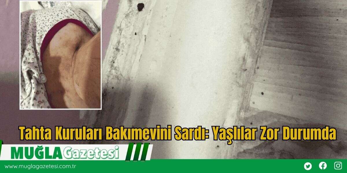 Tahta Kuruları Bakımevini Sardı: Yaşlılar Zor Durumda