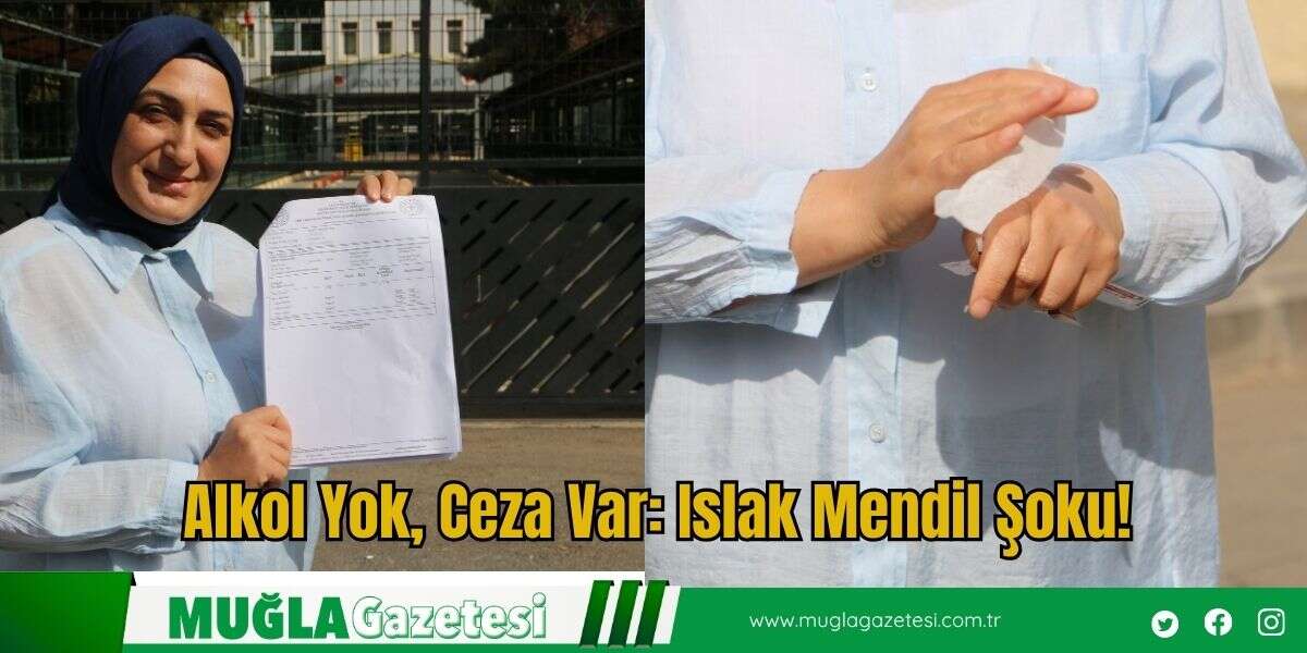 Alkol Yok, Ceza Var: Islak Mendil Şoku!