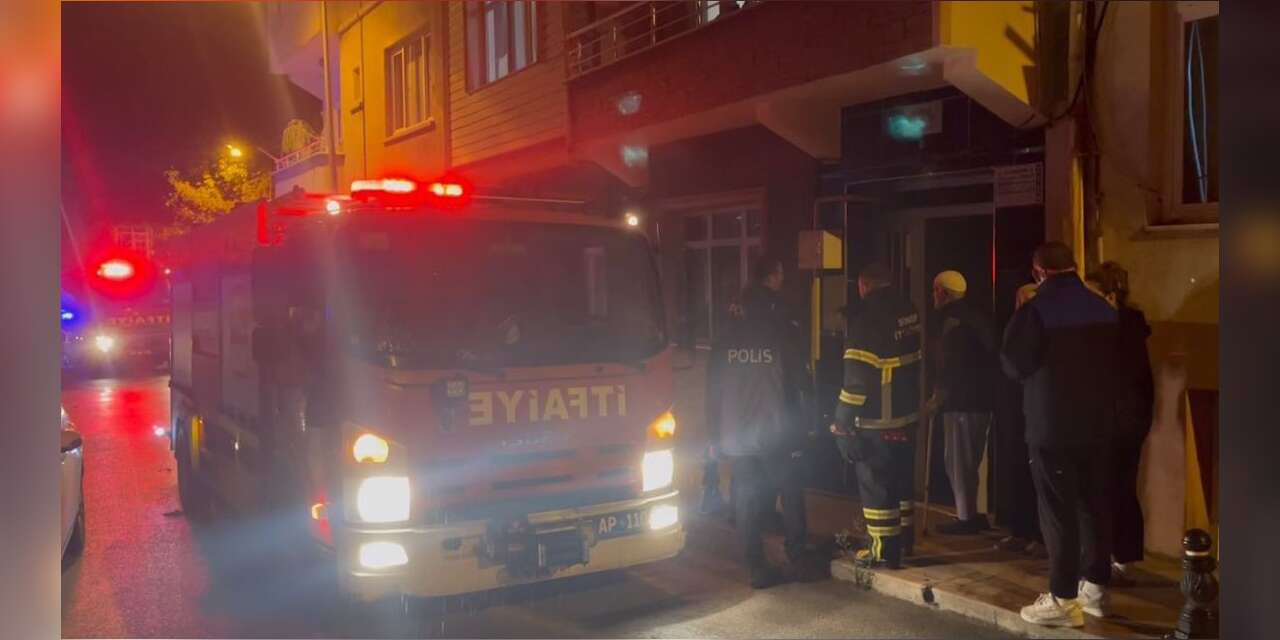 Ocakta Unutulan Yemek Yangına Sebep Oldu