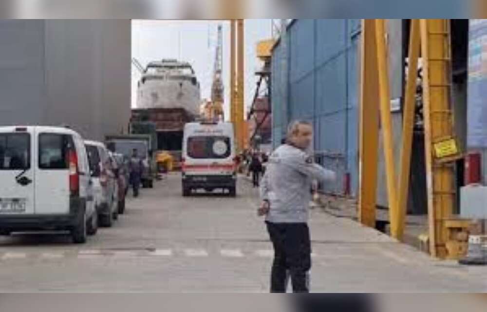 SON DAKİKA! Tersanede Patlama: 1 İşçi Hayatını Kaybetti, 4 İşçi Yaralı
