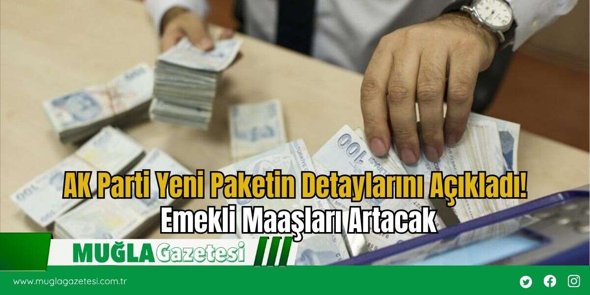 AK Parti Yeni Paketin Detaylarını Açıkladı! Emekli Maaşları Artacak