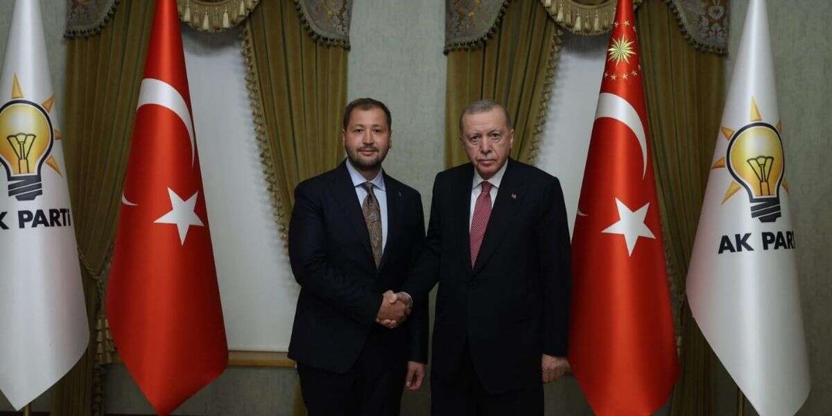AK Parti Muğla İl Başkanı Cengizhan Güngör, Cumhurbaşkanı Recep Tayyip Erdoğan’la