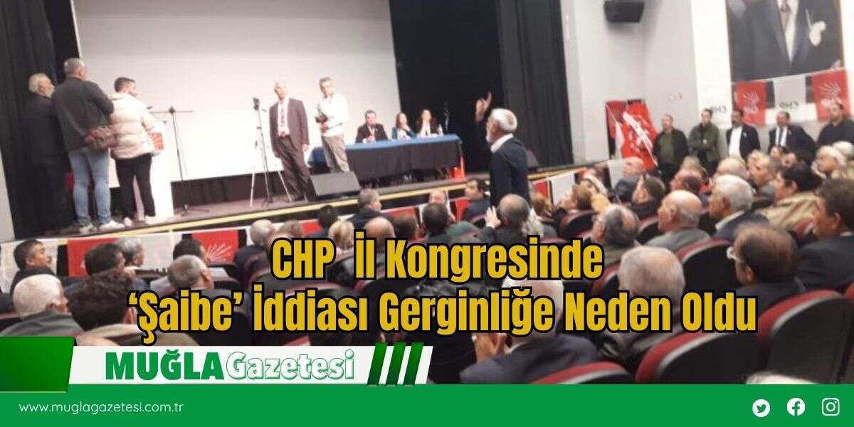 CHP Kars İl Kongresinde ‘Şaibe’ İddiası Gerginliğe Neden Oldu