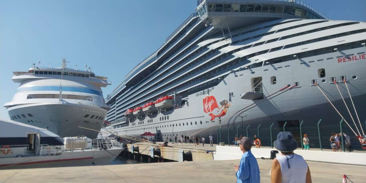 Bodrum’da Kruvaziyer Bereketi: 10 Dev Yolcu Gemisi 15 Günde 10 Bine Yakın Turist Getirdi