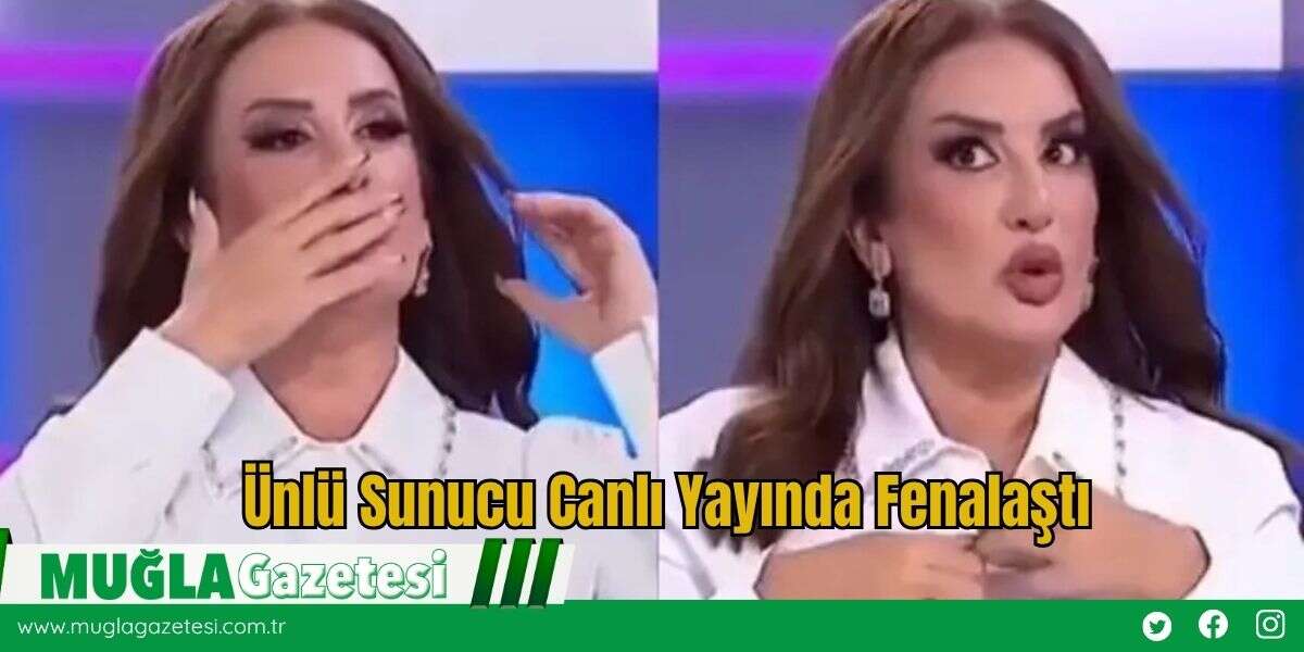 Ünlü Sunucu Canlı Yayında Fenalaştı