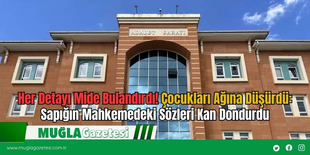Her Detayı Mide Bulandırdı! Çocukları Ağına Düşürdü: Sapığın Mahkemedeki Sözleri Kan Dondurdu