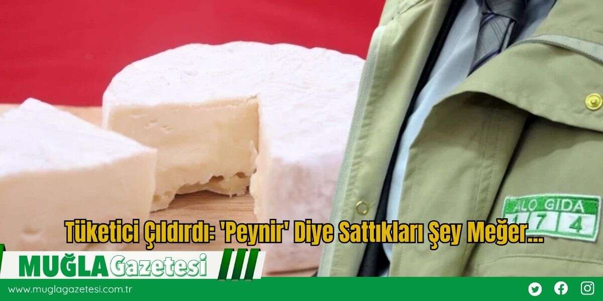 Tüketici Çıldırdı: 'Peynir' Diye Sattıkları Şey Meğer...