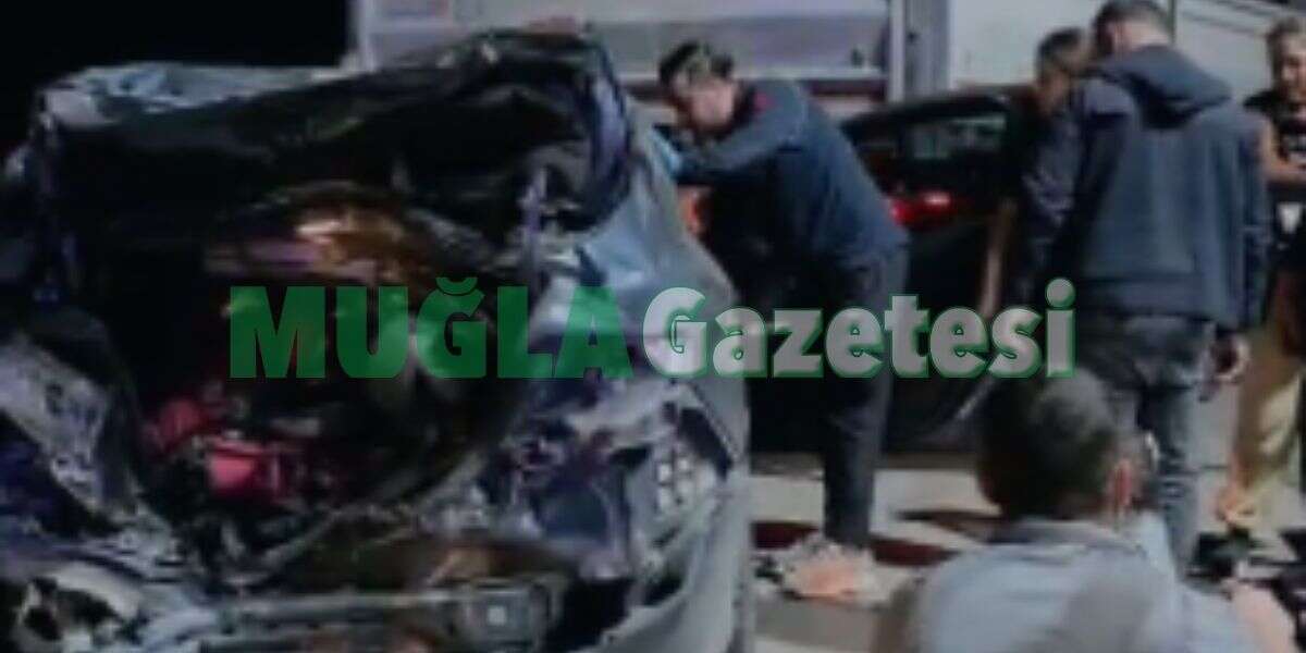 Muğla’da Feci Zincirleme Kaza! Yaralılara İlk Müdahale Olay Yerinde Yapıldı