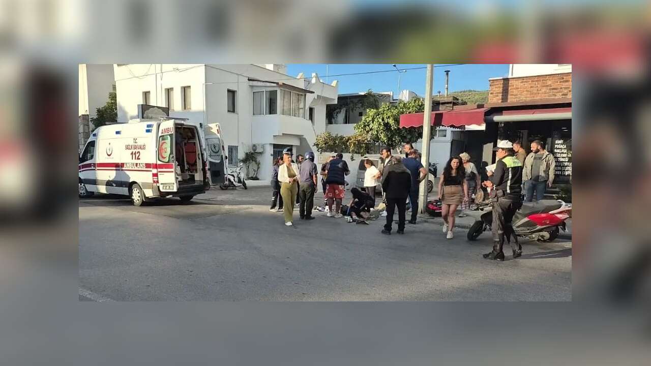 Muğla'da Korkutan Kaza