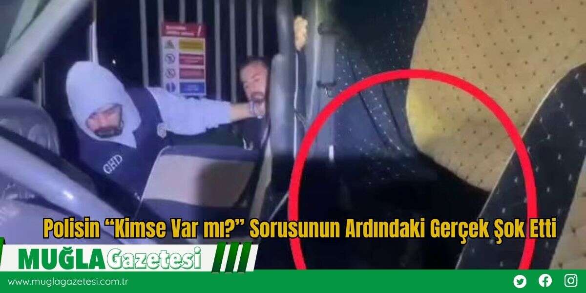 Polisin “Kimse Var mı?” Sorusunun Ardındaki Gerçek Şok Etti