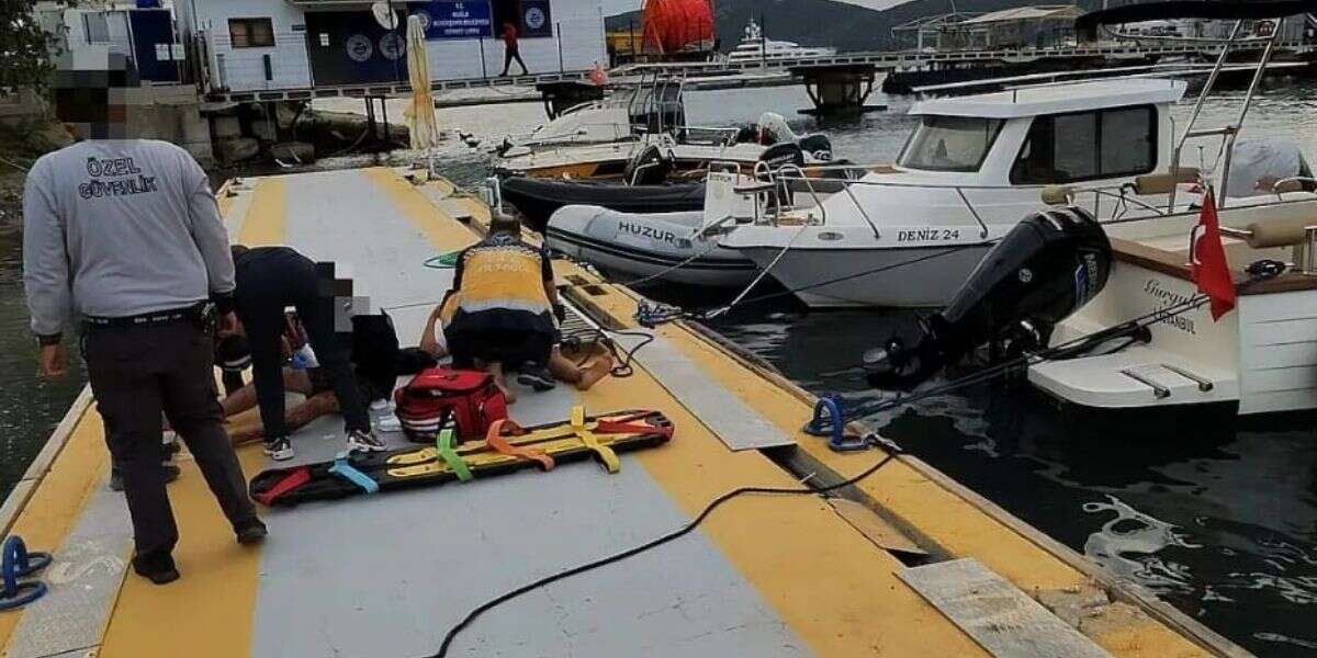 Bodrum’da Deniz Keyfi Kâbusa Döndü: Bot Kayalıklara Çarptı