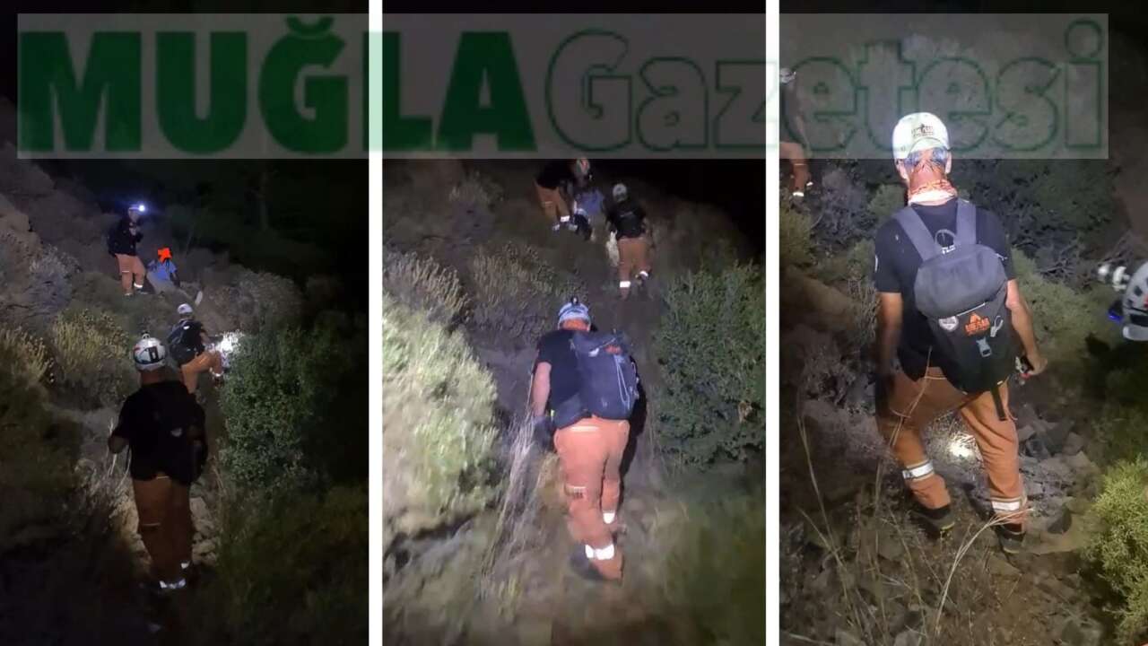 Muğla’da Kayıp Doğa Yürüyüşçüsü, 5 Saatlik Gerilim Dolu Aramayla Kurtarıldı