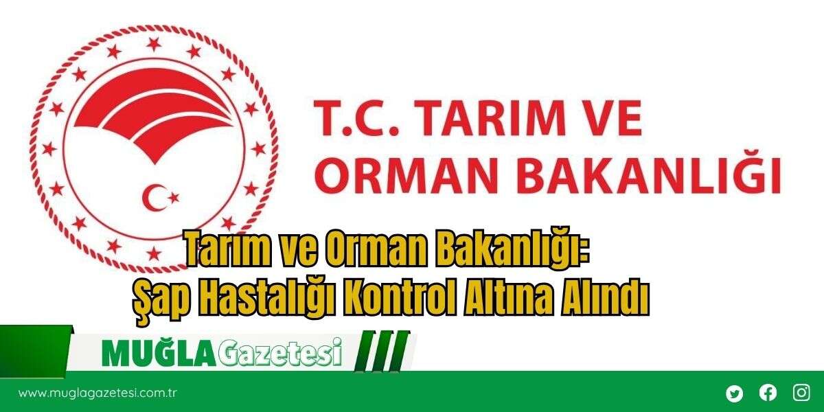 Tarım ve Orman Bakanlığı: Şap Hastalığı Kontrol Altına Alındı