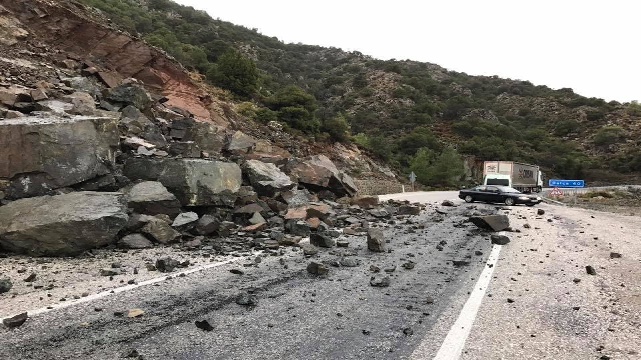 Marmaris’te Heyelan