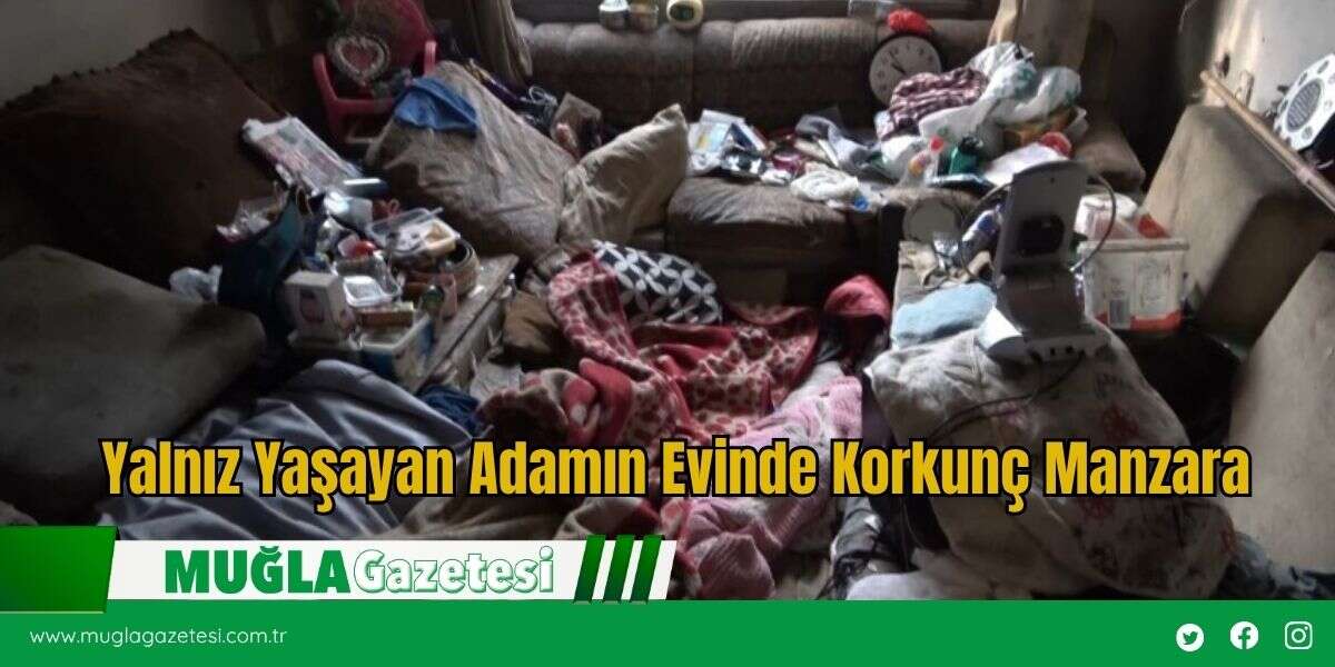 Yalnız Yaşayan Adamın Evinde Korkunç Manzara