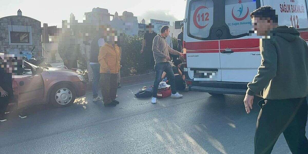 Muğla’da Otomobil Kadına Çarptı: Yaralanan Kadın Yaşam Savaşı Veriyor