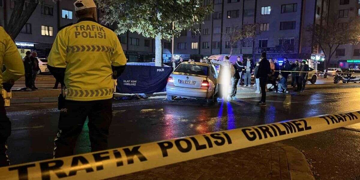 Yolun Karşısına Geçmek İsterken Canından Oldu