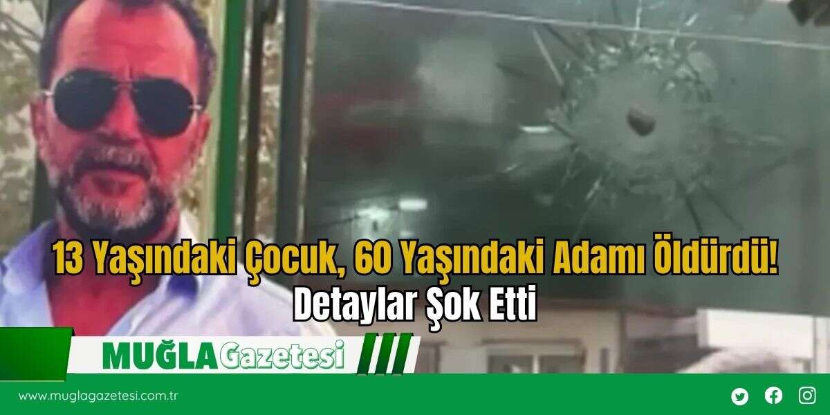 13 Yaşındaki Çocuk, 60 Yaşındaki Adamı Öldürdü! Detaylar Şok Etti