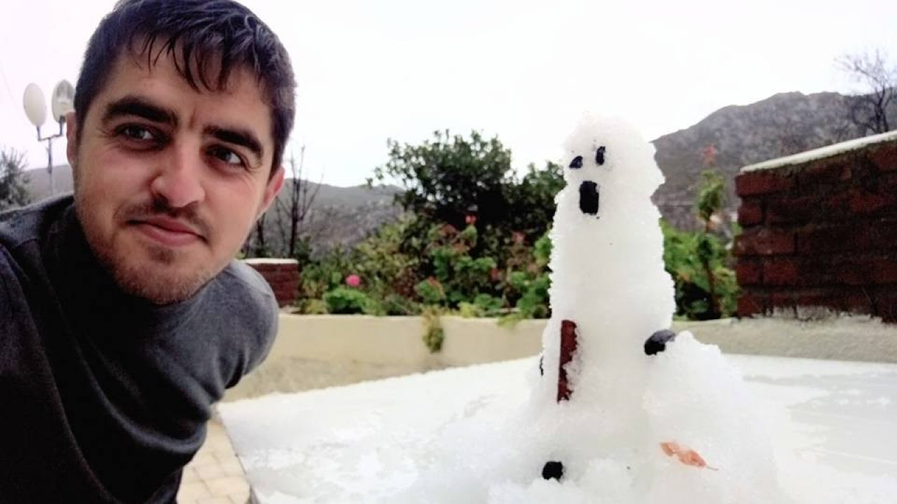 Marmaris’te dolu yağışı etkili oldu