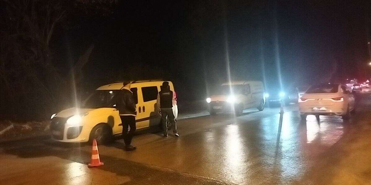 Muğla'da Eş Zamanlı "Huzur ve Güvenlik" Uygulaması