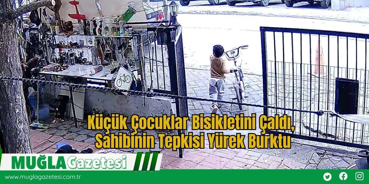 Küçük Çocuklar Bisikletini Çaldı, Sahibinin Tepkisi Yürek Burktu