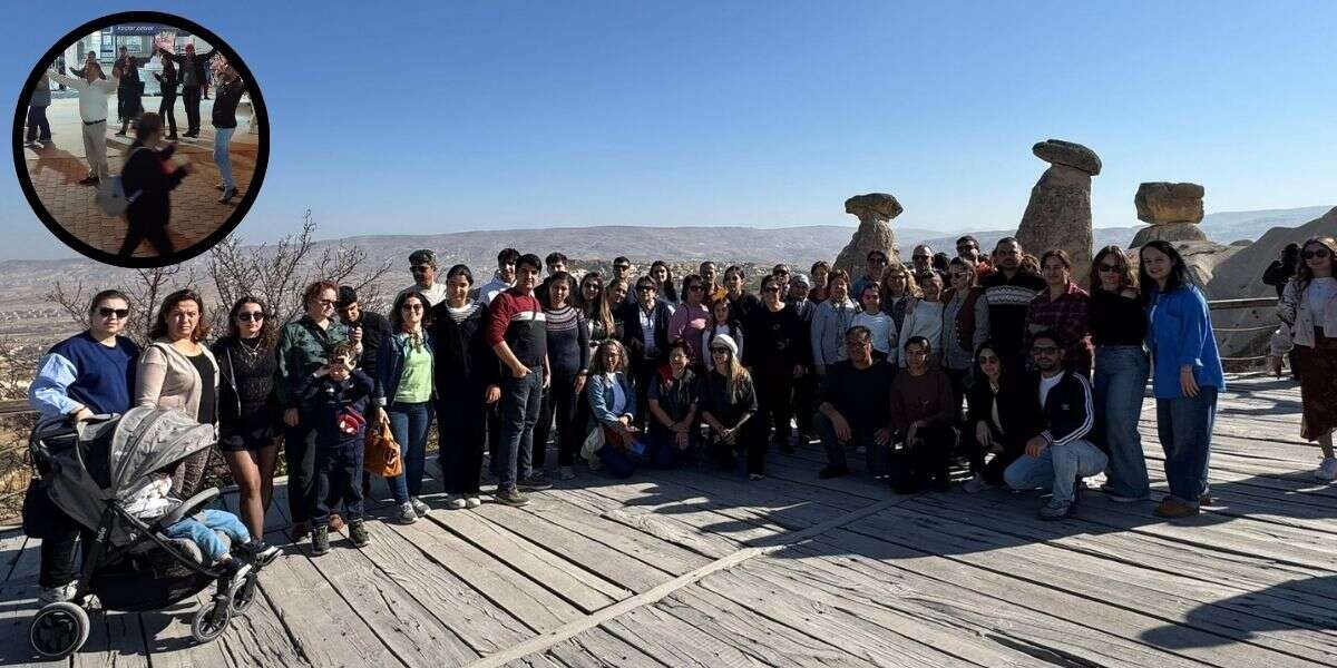 Muğlalılardan Kapadokya Yolunda Zeybek Şov