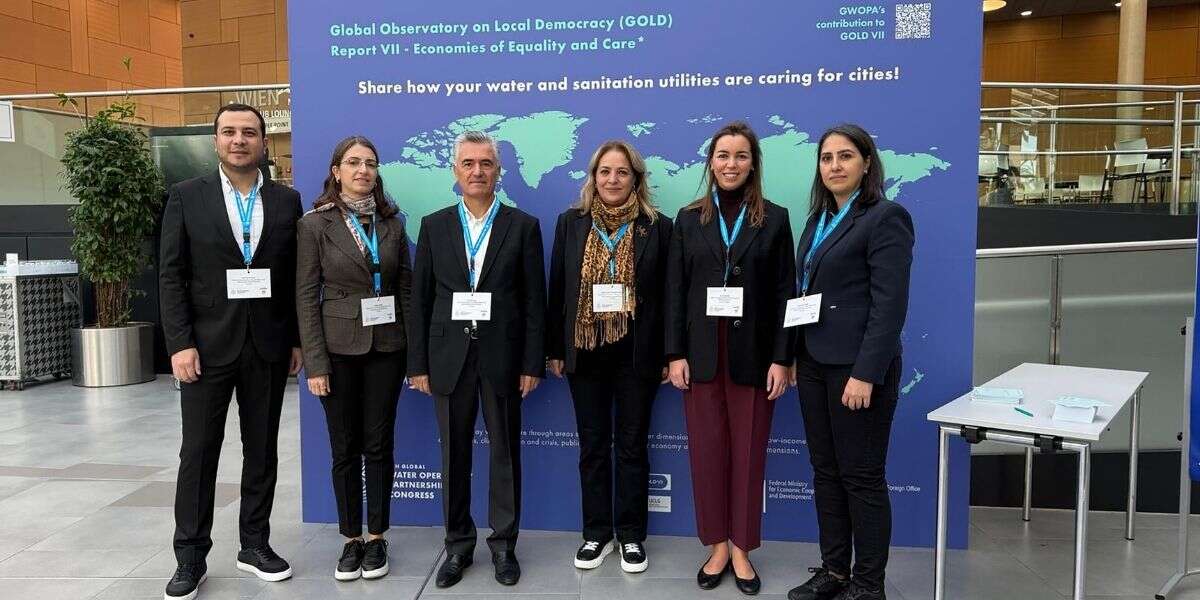 MUSKİ, Küresel Su Yönetiminde Türkiye’yi Temsil Etti