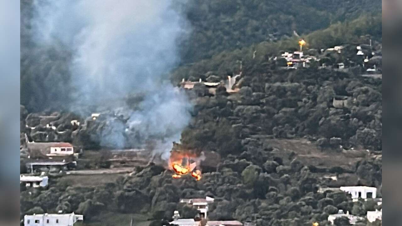 Bodrum Yalıçiftlik’te Zeytinlik Alanda Yangın Çıktı