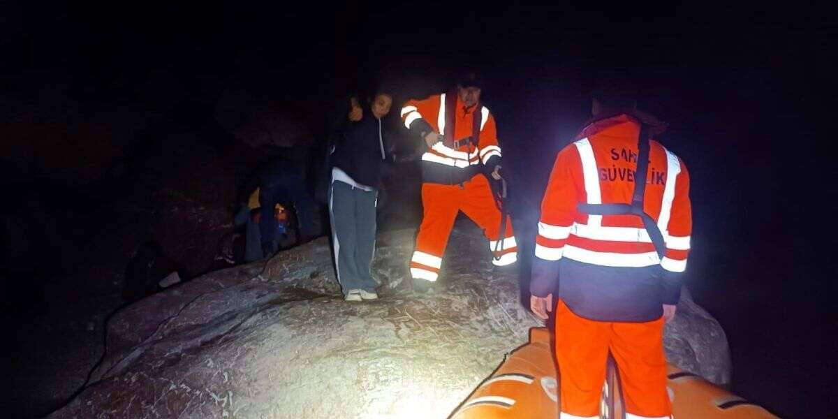 Fethiye’de 20’si Çocuk 40 Düzensiz Göçmen Yakalandı