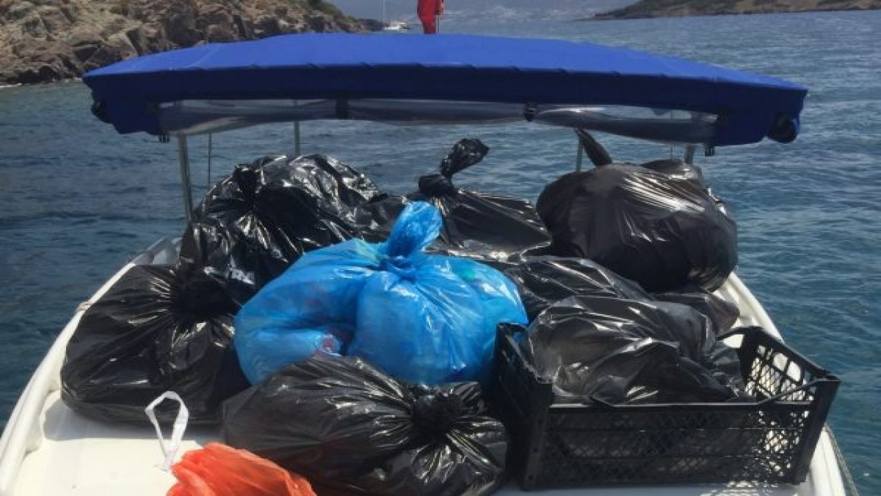 Adalar, koylar ve sahiller temizlendi