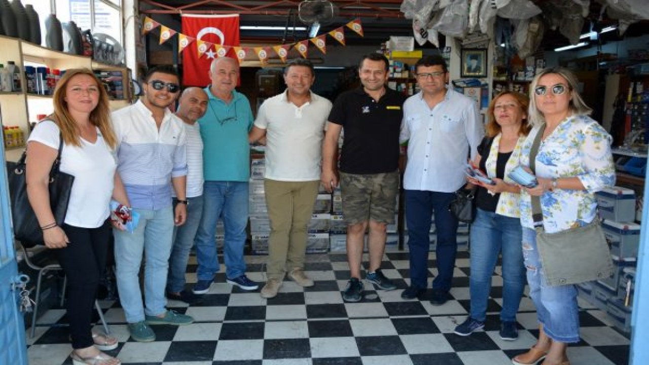 İYİ’lerden Sanayi Esnafına Ziyaret