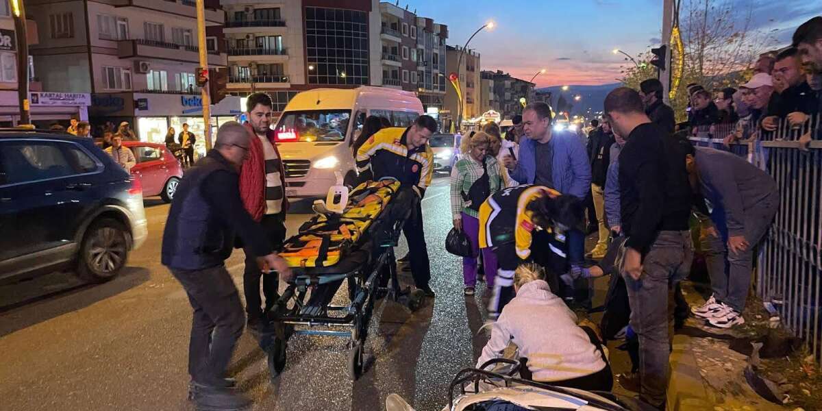 Yatağan’da Otogar Karşısında Motosiklet Kazası: Sürücü Hastaneye Kaldırıldı