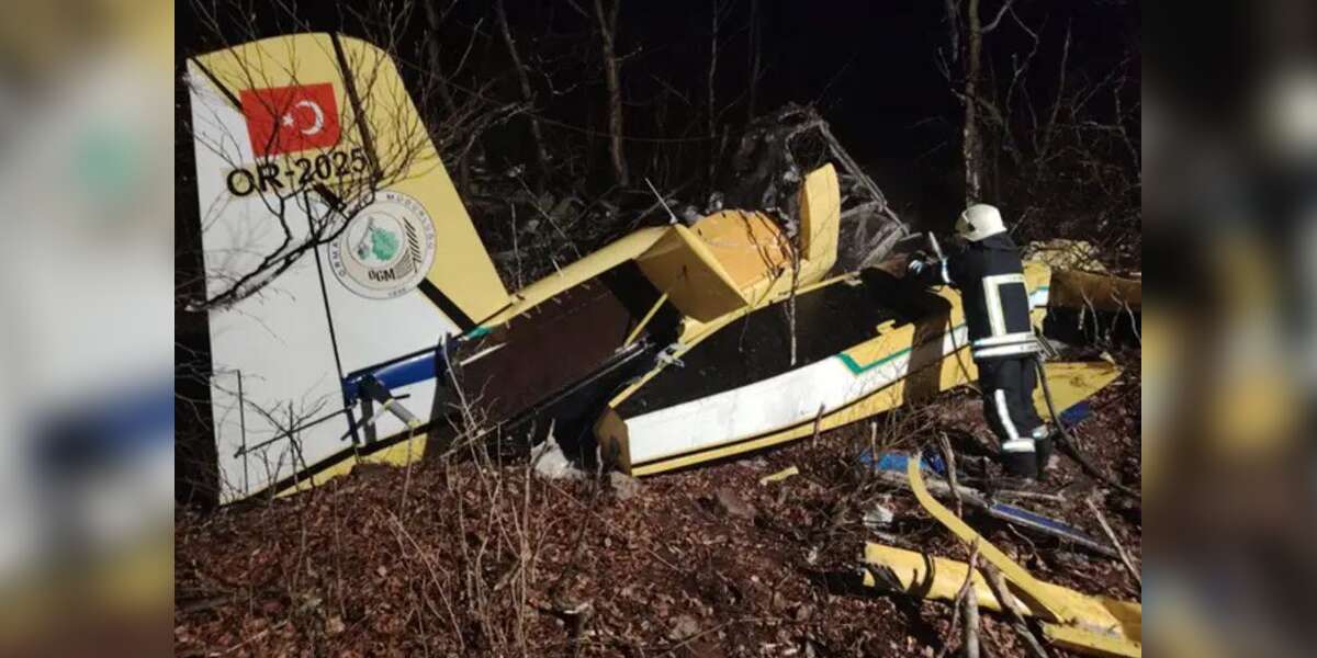 Hırvatistan’dan Acı Haber, Türkiye'ye ait Yangın Söndürme Uçağı Düştü, Pilot Şehit Oldu