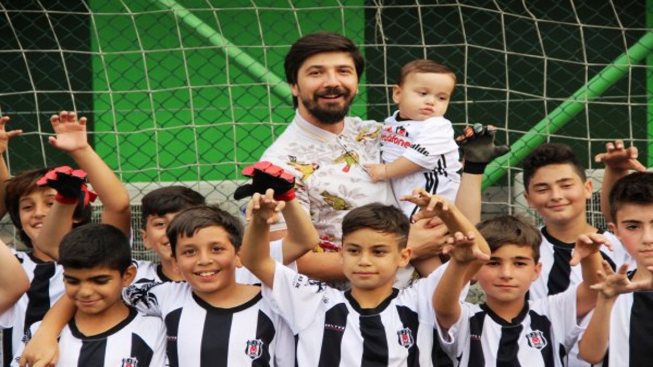 Tolga Zengin minik kartallarla buluştu