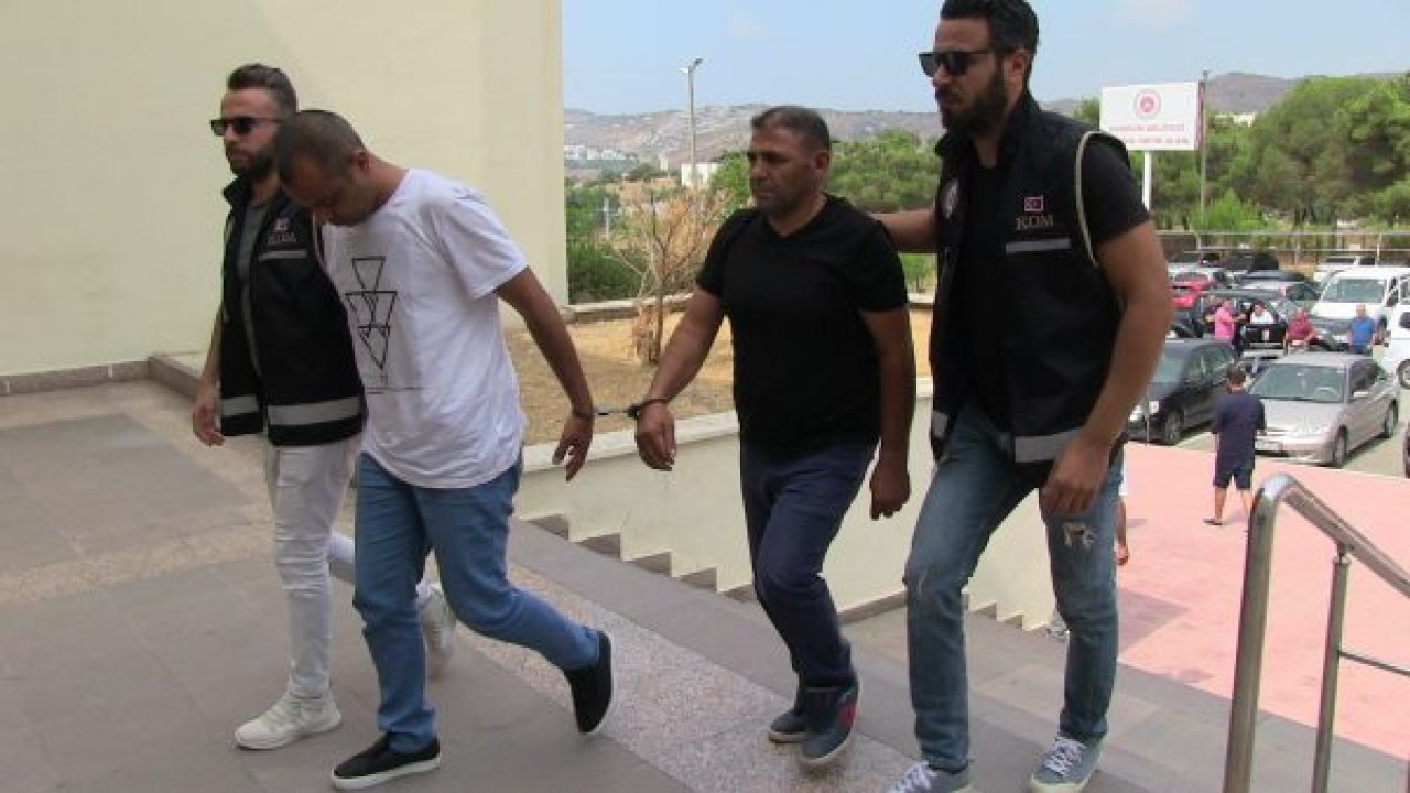 Film gibi bir operasyonla yakalandı