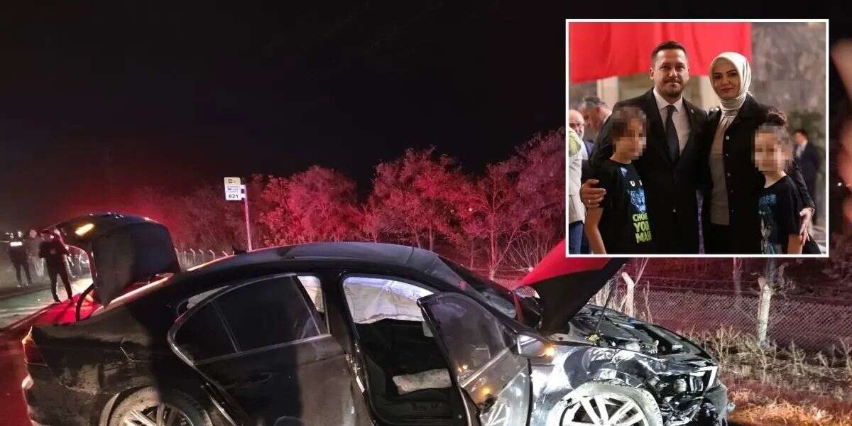 AK Partili Vekil Ölümden Döndü, Tıra Çarpmaktan Son Anda Kurtuldu